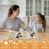 Large Foldable Foosball Winner Games Table Hockey Catapult Chess Parent-child Fast Sling Puck Board Toys For Children Adults - Image 2