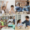 Large Foldable Foosball Winner Games Table Hockey Catapult Chess Parent-child Fast Sling Puck Board Toys For Children Adults - Image 4