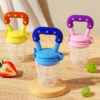 Baby Food Feeder with Fresh Fruits Vegetables Teething Toy Pacifier Baby Feeder