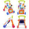 Momme 4 in 1 Baby Sit-to-Stand Walkers, Kids Activity Play Center, Musical Learning Toys, Push Walker, Gift for Infants and Toddlers - Image 6