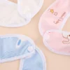 5pcs Baby's Soft Waterproof Bib Child Meal Eating Apron with No Sleeves Kid Adjustable Feeding Cloth - Image 5