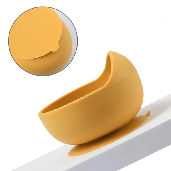 BPA Free Silicone Baby Feeding Set Sucker Bowl Dinning Plate Straw Cup Spoon Forks for Kids Baby Tableware Children Dishes - Image 6