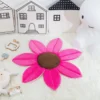 Baby bath mat Newborn flower bath mat Foldable bath cushion - Image 6