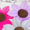 Baby bath mat Newborn flower bath mat Foldable bath cushion - Image 4