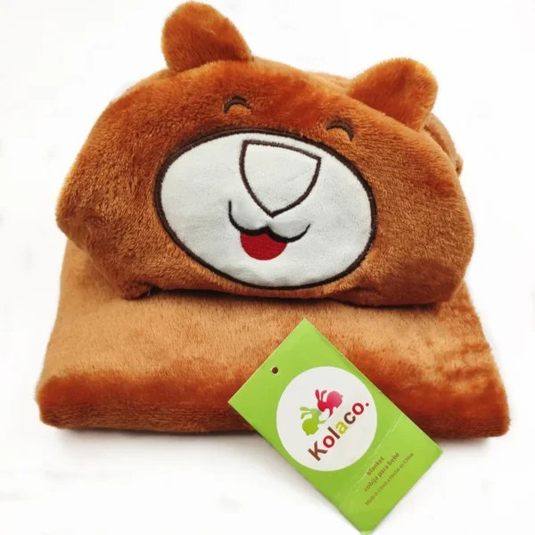2024 New Flannel Baby Blanket 3D Animal 3D Cloak Children's Cartoon Bathtowel - Image 2