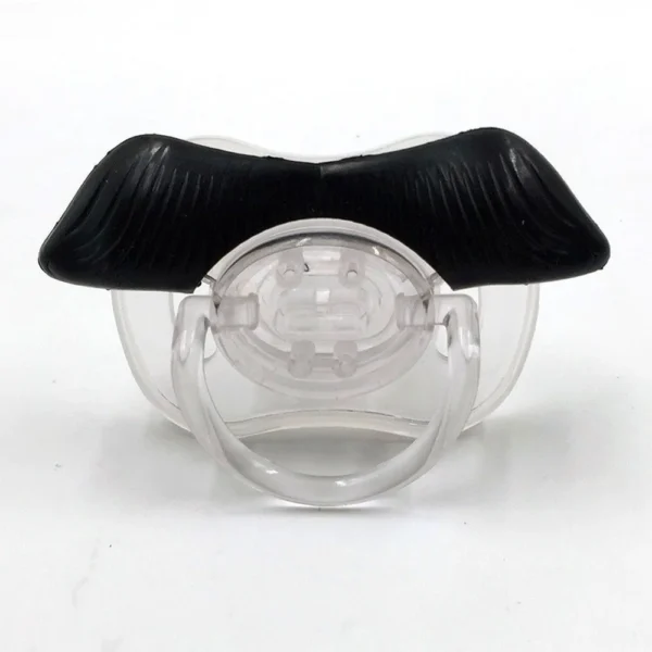 1 Piece Silicone Funny Nipple Dummy Baby Soother Joke Prank Toddler Pacy Orthodontic Nipples Beard Baby Pacifier - Image 6