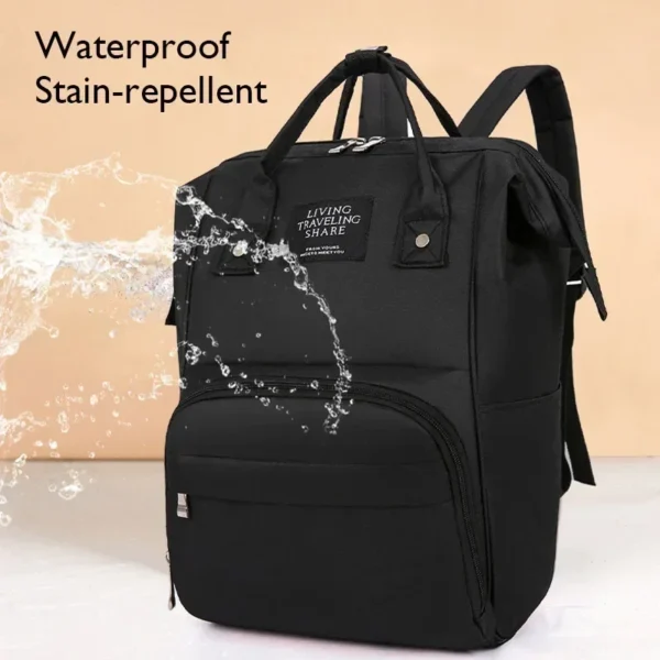 Nappy Backpack Diaper Bag Mummy Large Capacity Bag Mom Baby Multi-Function Waterproof Outdoor Travel Diaper Bags for Baby Care - Image 6