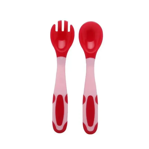 Baby Fruit Scraping Mud Spoon Feeding Spoon Soft Silicone Spoon Baby Easy To Eat Fruit Spoon Mother And Baby Supplies - Image 6