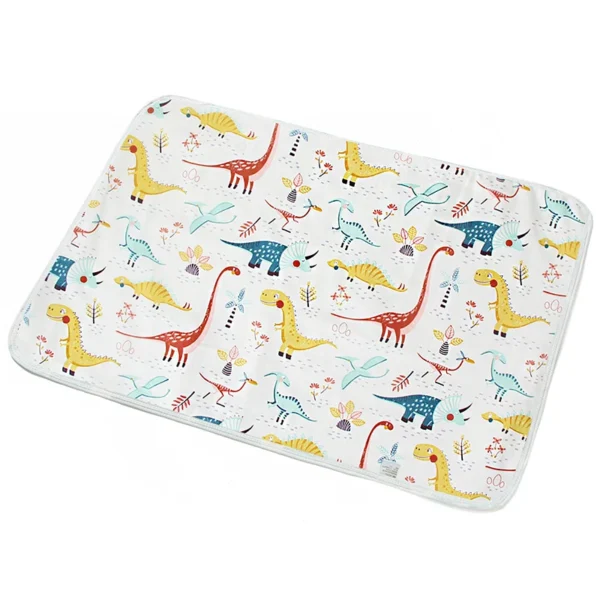 Baby Reusable Mattress Waterproof Diapering Changing Pads Cotton Washable Newborn Mattress Baby Changing Mat - Image 6