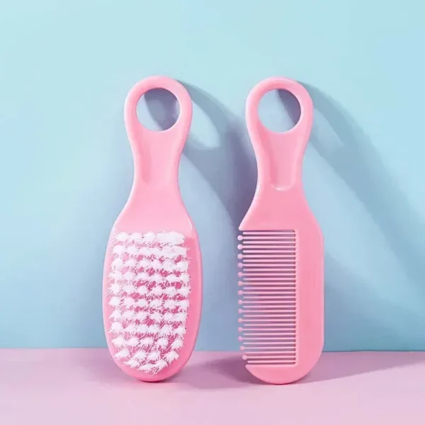Baby Hairbrush Comb Portable Newborn Infant Toddlers Soft Hair Brush Head Massager Fetal Head Fat Comb Kids Hair Care Supplies - Image 5