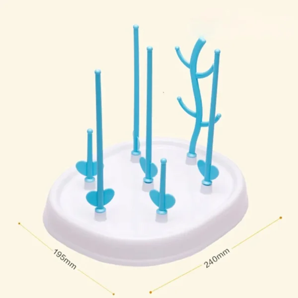 New Creative Tree-shaped Baby Bottle Drying Rack Multifunctional Baby Bottle Drain Rack Detachable Baby Bottle Rack - Image 4