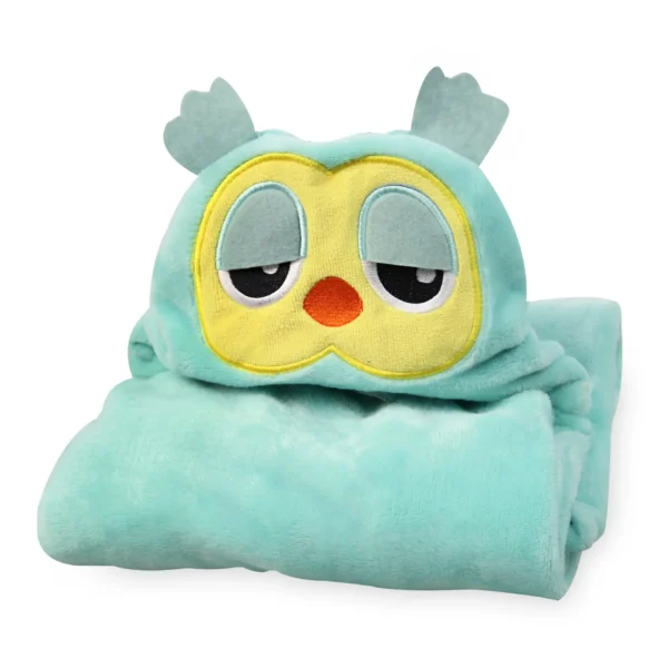 2024 New Flannel Baby Blanket 3D Animal 3D Cloak Children's Cartoon Bathtowel - Image 3